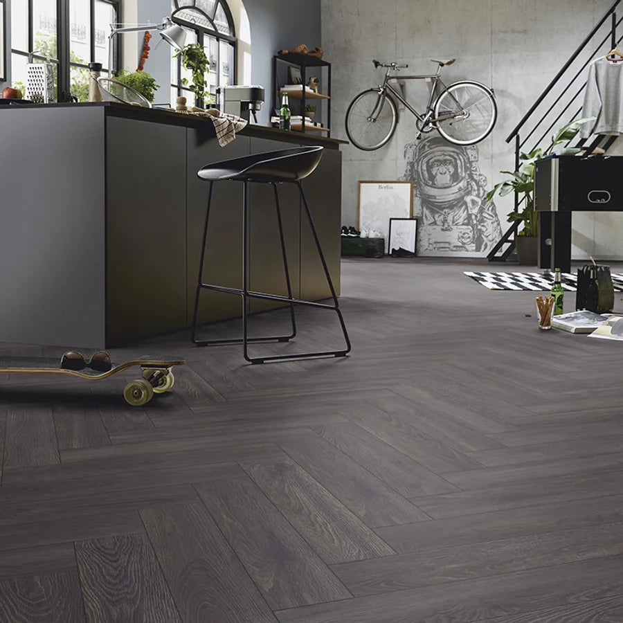 Forenzo 8mm Isla Wood Herringbone Laminate Flooring