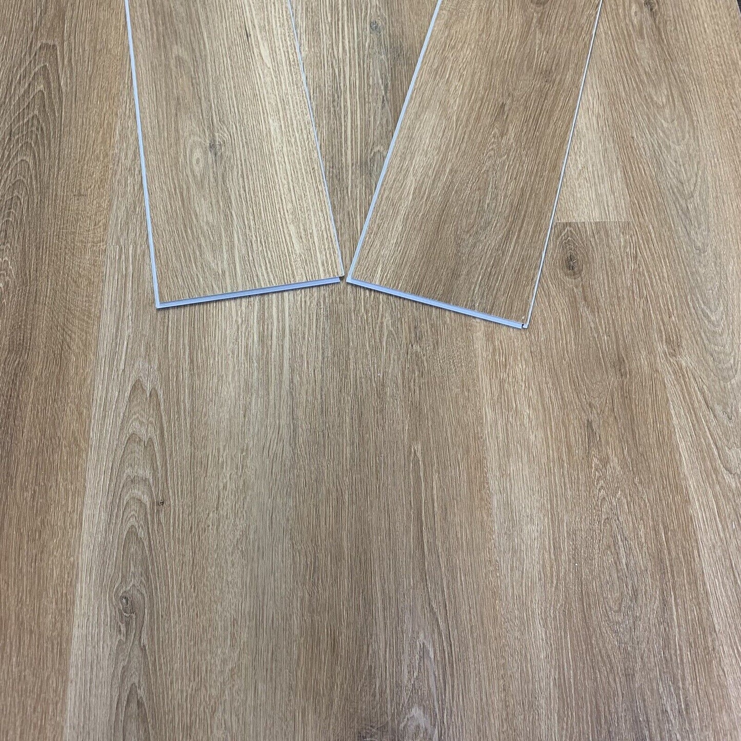 Waterproof Rustic Oak Plank LVT Rigid Core SPC Click Luxury Vinyl Tile Flooring