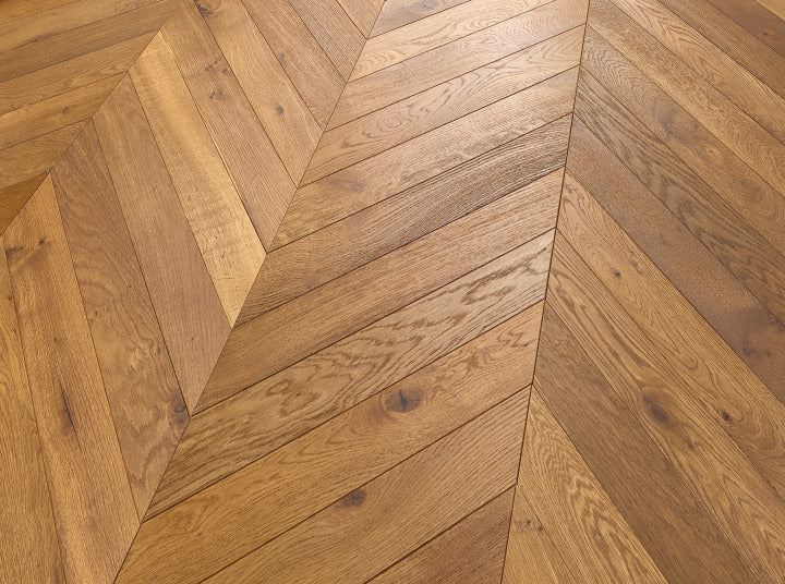 Lumen Crestwood Chevron 15mm Engineered Wood Flooring