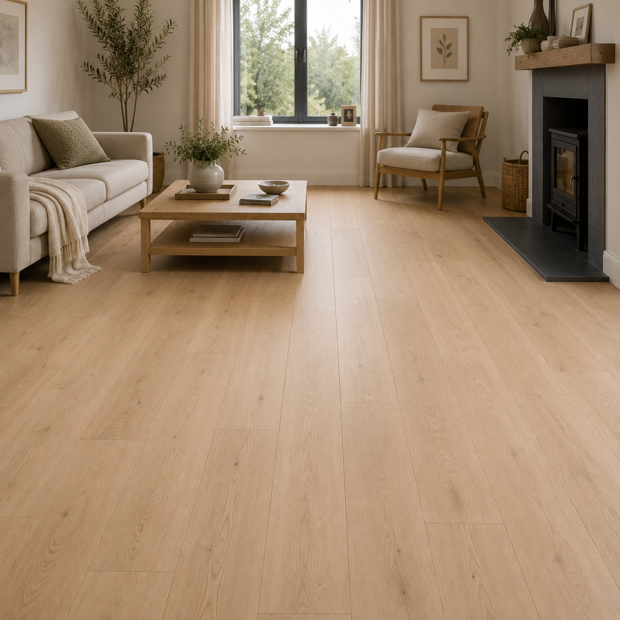 Balmoral Alderwood Oak Invisible & Oiled Engineered Wood Flooring