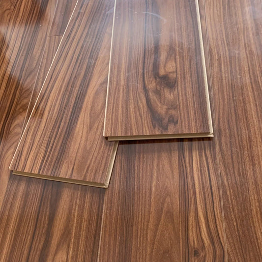 High Gloss Bourbon 8mm Laminate Flooring