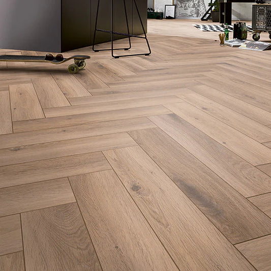 Forenzo Slatewood Oak Herringbone Laminate Flooring