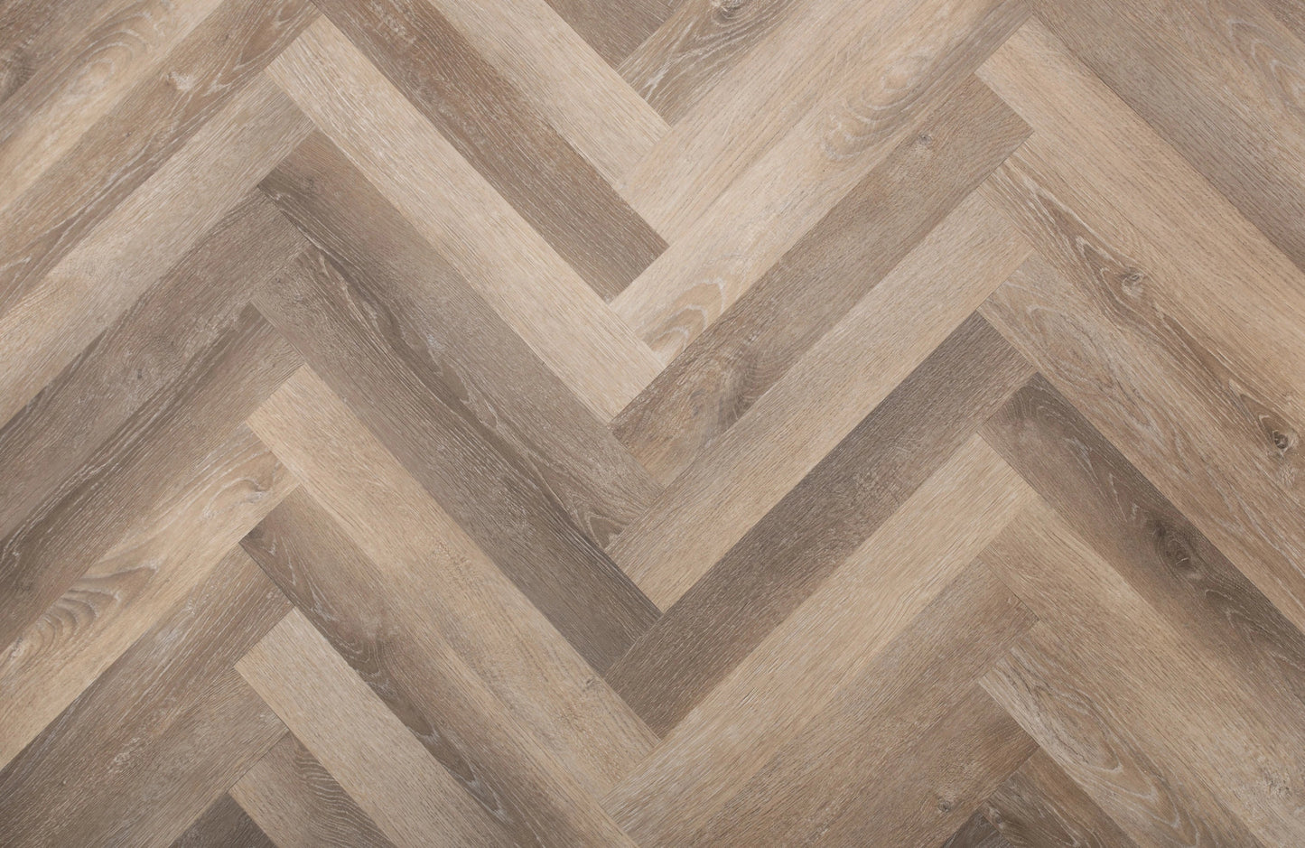 Alba Midnight Oak Herringbone 2mm Waterproof Glue Down LVT
