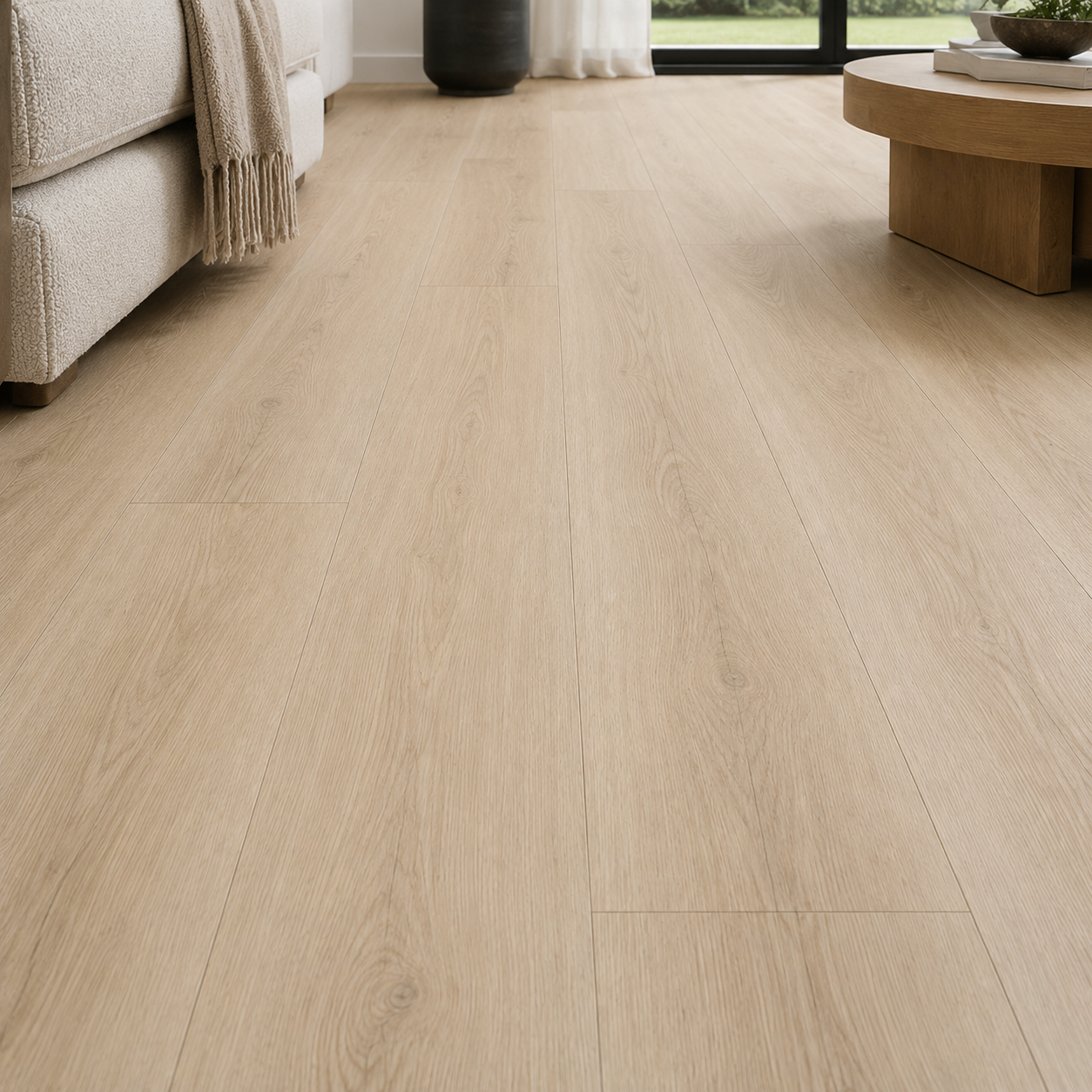 Waterproof Prime Pearl Oak SPC LVT Click Luxury Vinyl Tile Flooring