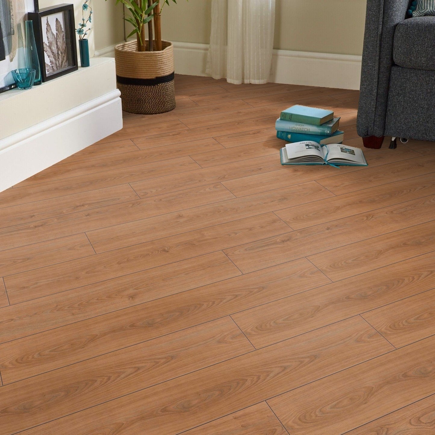 STEP Click XL Peking Oak 12mm AC5 Laminate Flooring