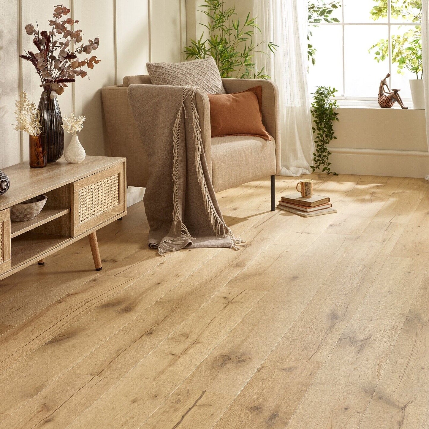 Crownhaven Sand Click Engineered Wood Flooring