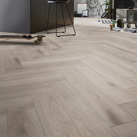 Forenzo Lunar Oak Herringbone Laminate Flooring