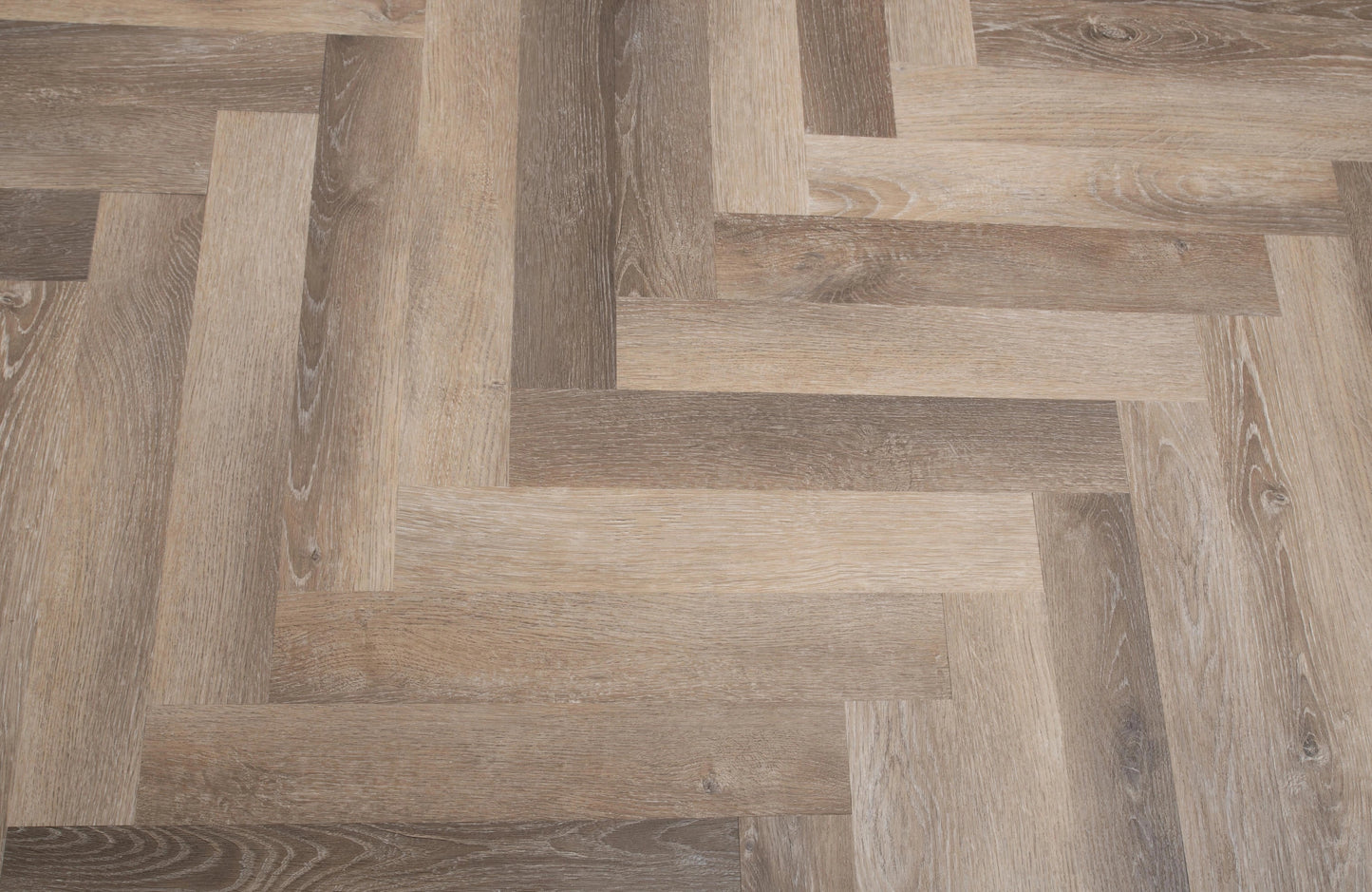 Alba Midnight Oak Herringbone 2mm Waterproof Glue Down LVT
