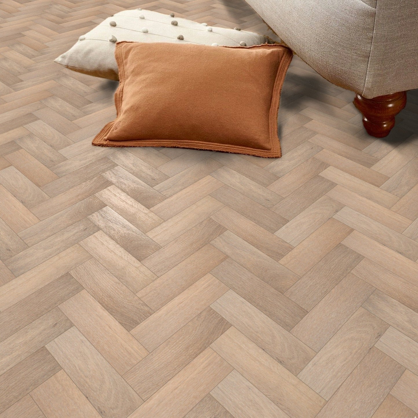 Thameside Oak Herringbone 14mm Engineered Wood Flooring