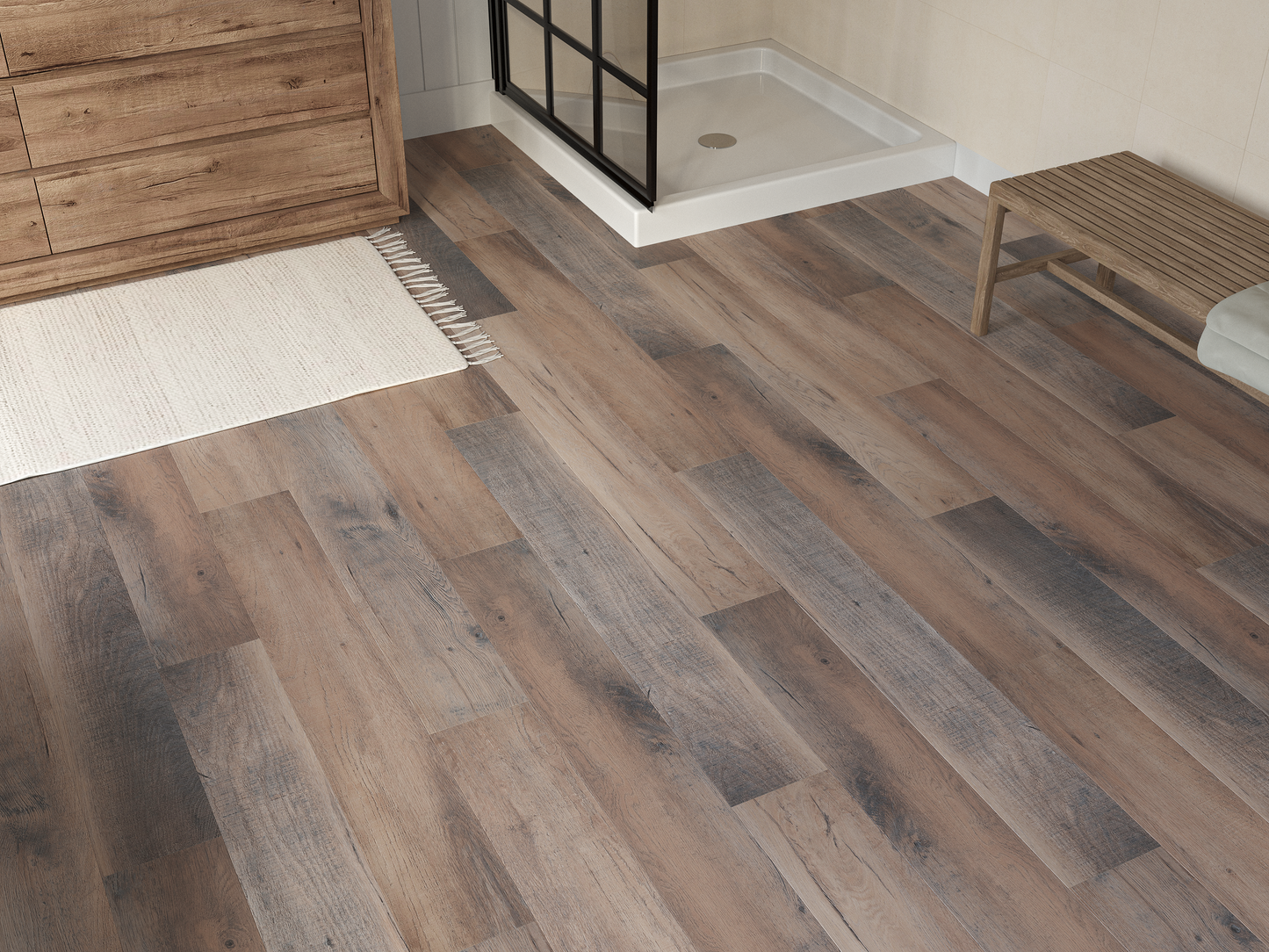 Regency Chatham Oak 6.5mm Straight Plank LVT Flooring SPC Rigid Core