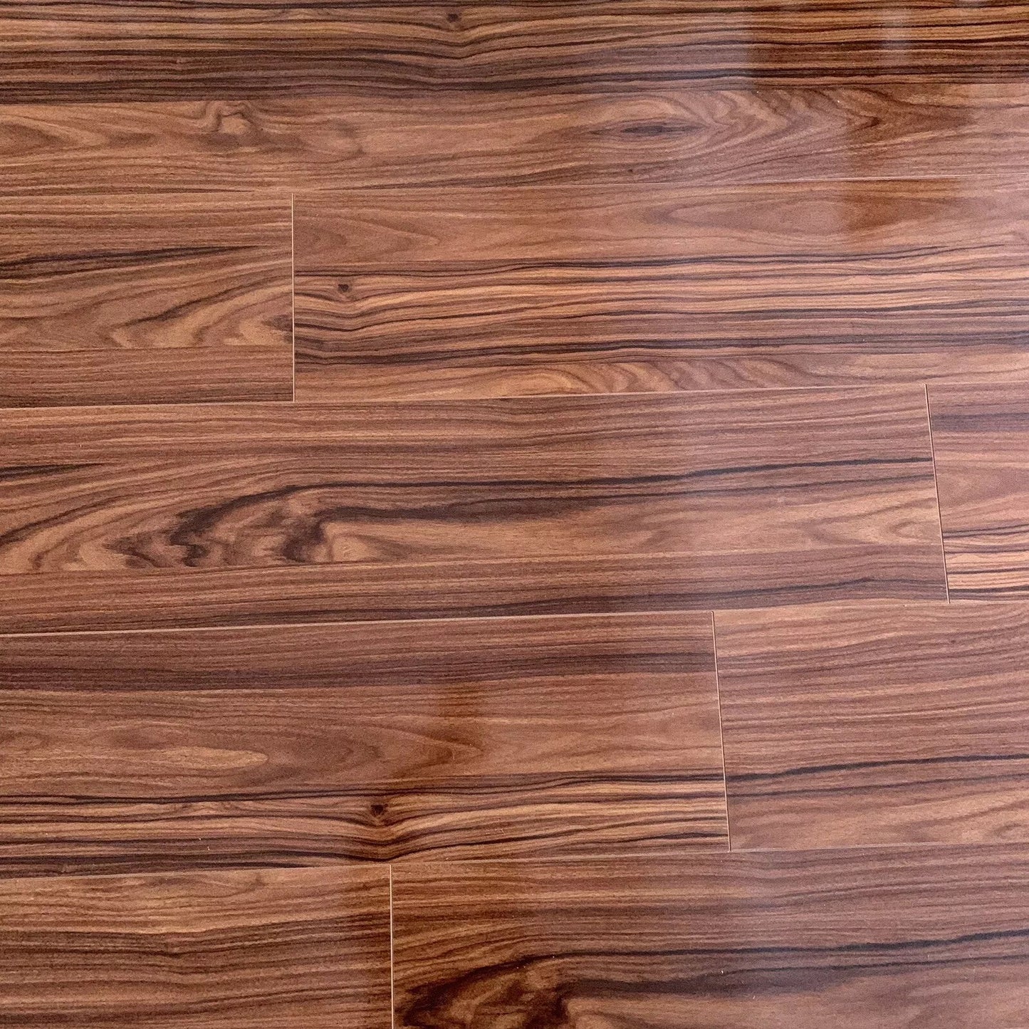High Gloss Bourbon 8mm Laminate Flooring