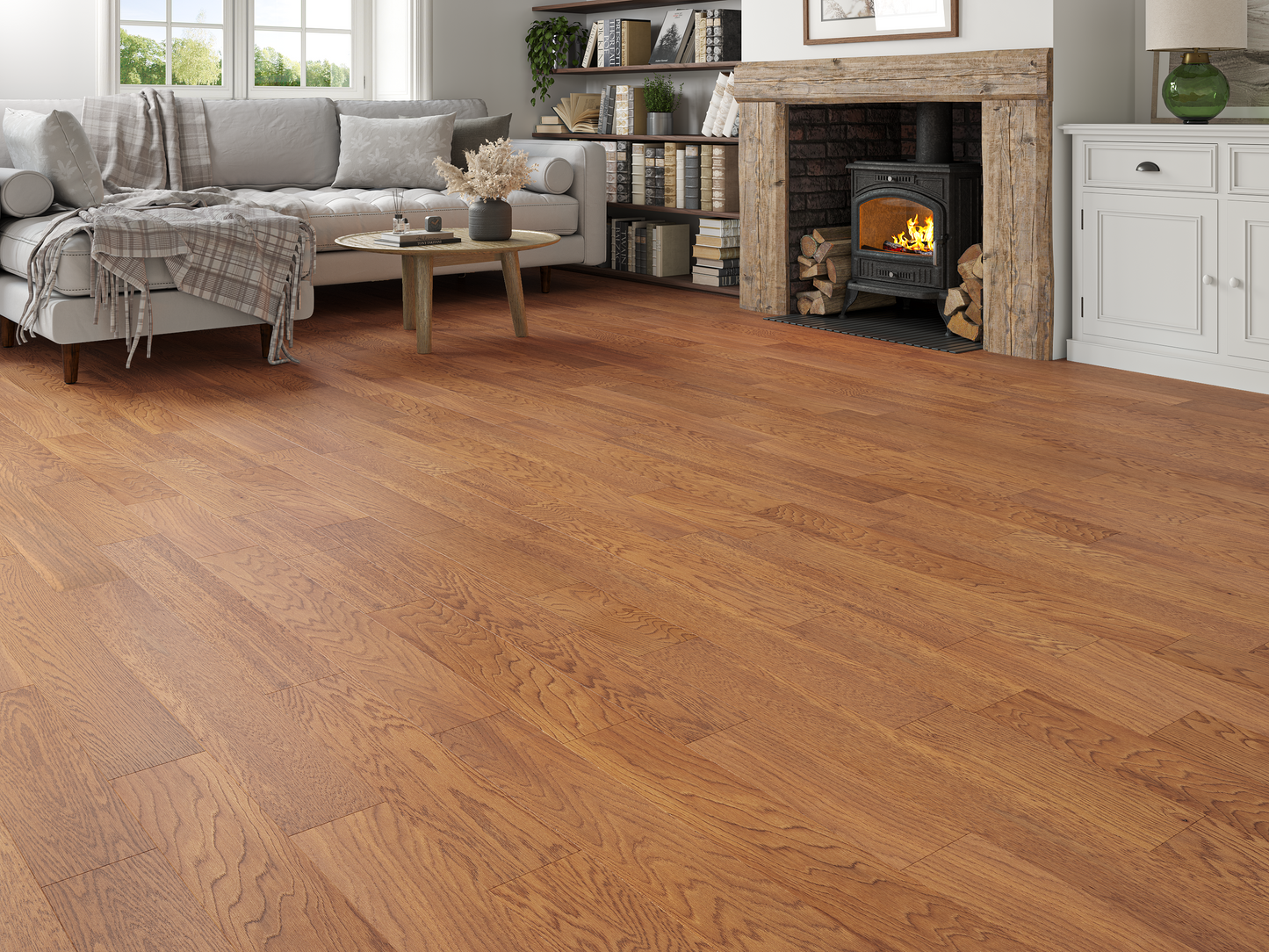 Woodland Crestwood Oak 14mm Engineered Wood Flooring