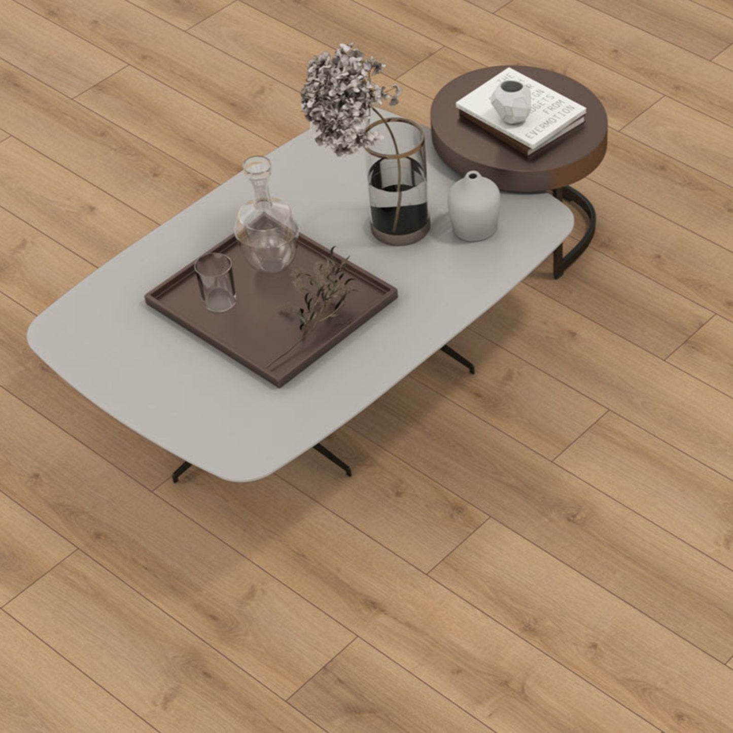 STEP Click XL Canyon Natural Oak 12mm AC5 Laminate Flooring