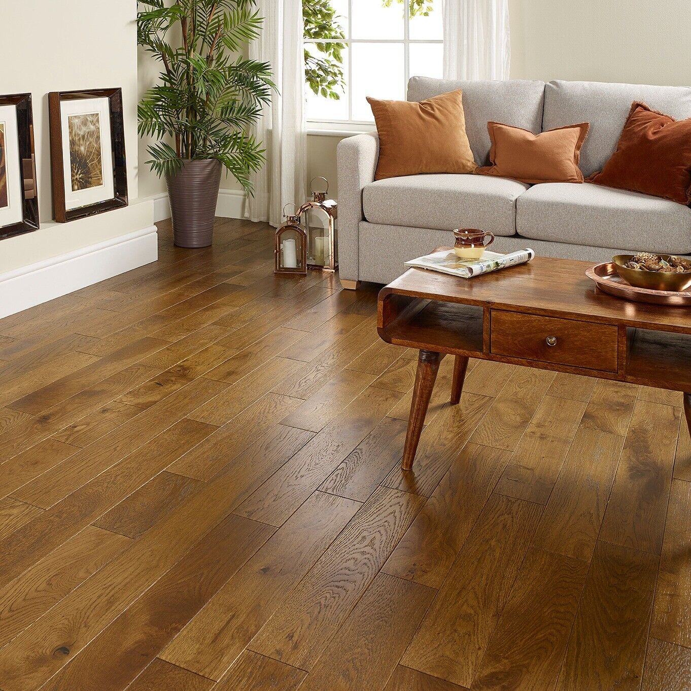 Emeraldon Rich Mocha Engineered Wood Flooring