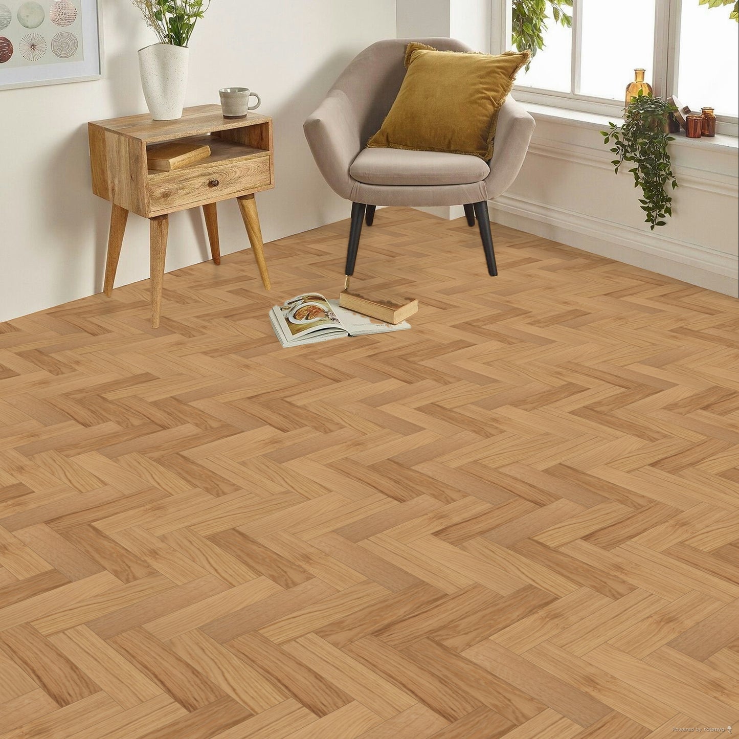 Verona Everwood Herringbone Oak Engineered Wood Flooring