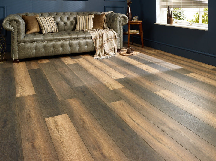 Horizon 12mm Sandstone Oak Laminate Flooring