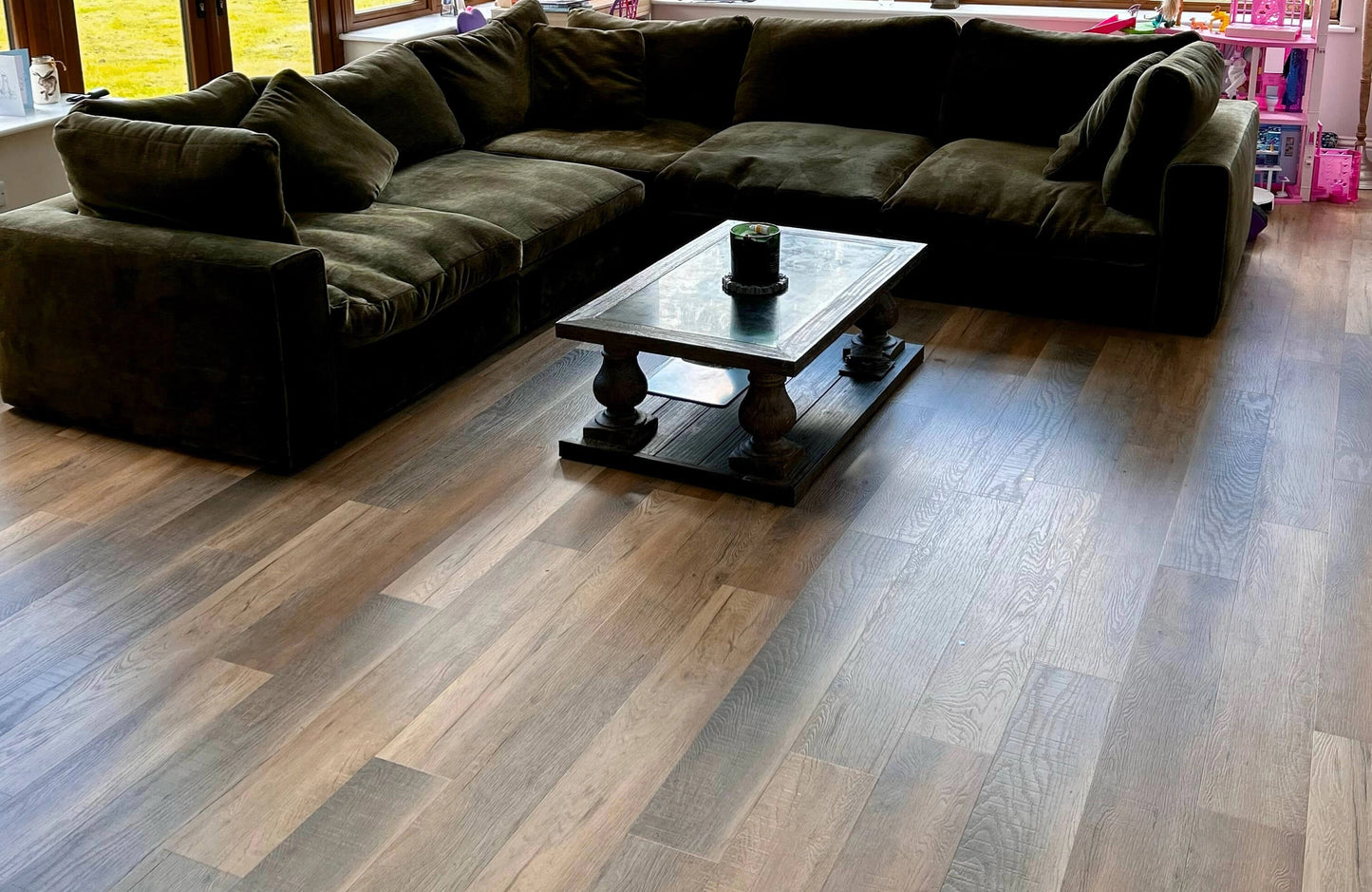 Regency Stafford Oak 6.5mm Straight Plank LVT Flooring SPC Rigid Core