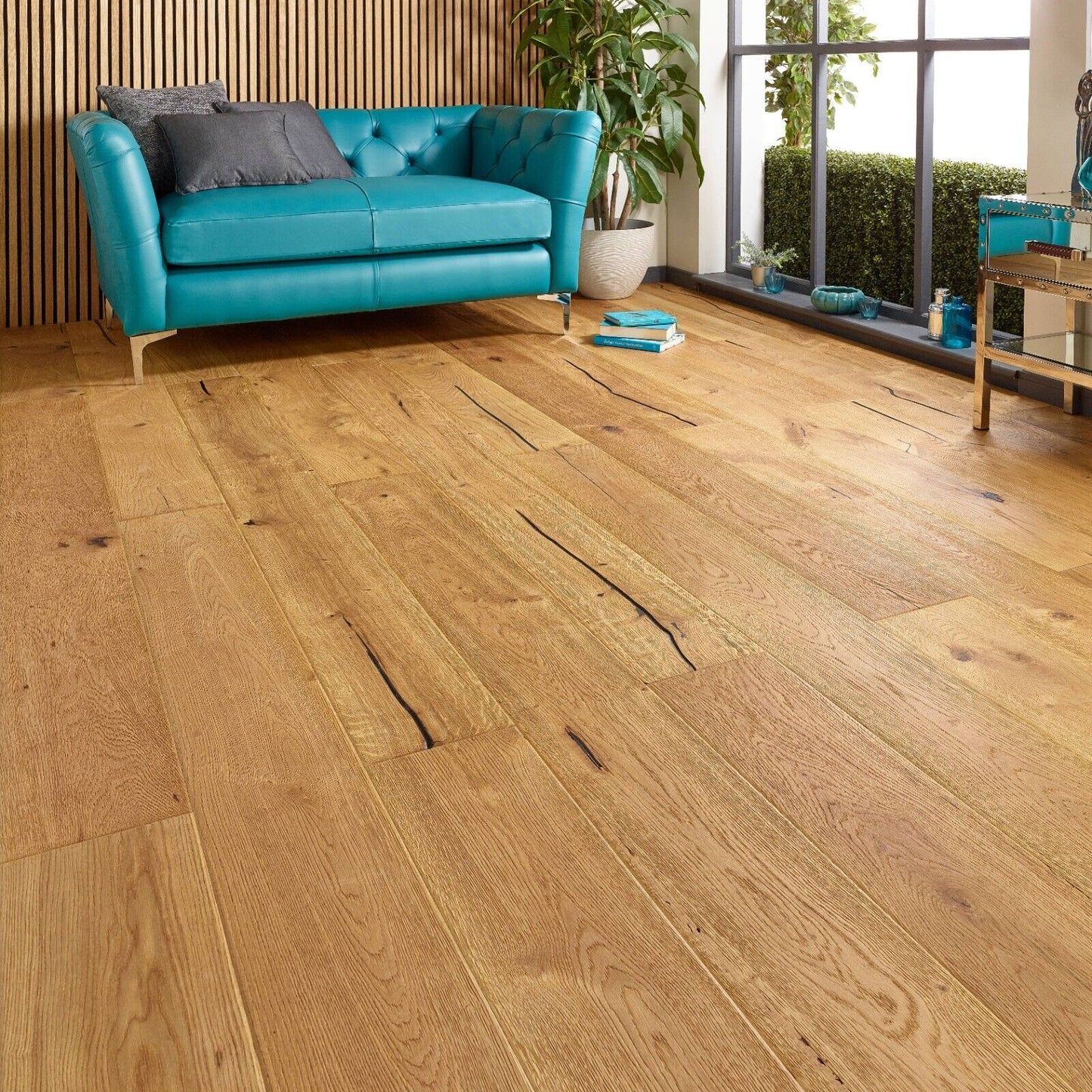 Lilypad Empire Distressed Engineered Wood Flooring