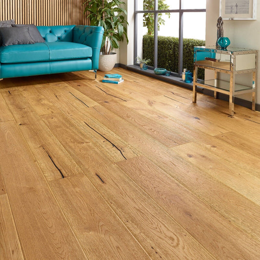 Lilypad Empire Distressed Engineered Wood Flooring