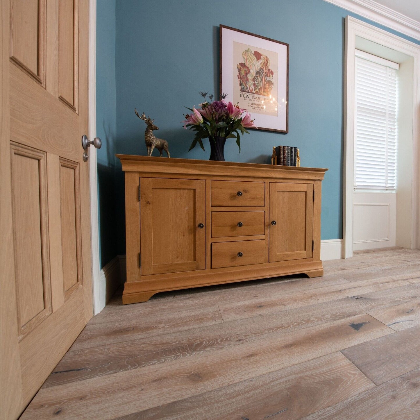 Lilypad Graphite Distressed Engineered Wood Flooring