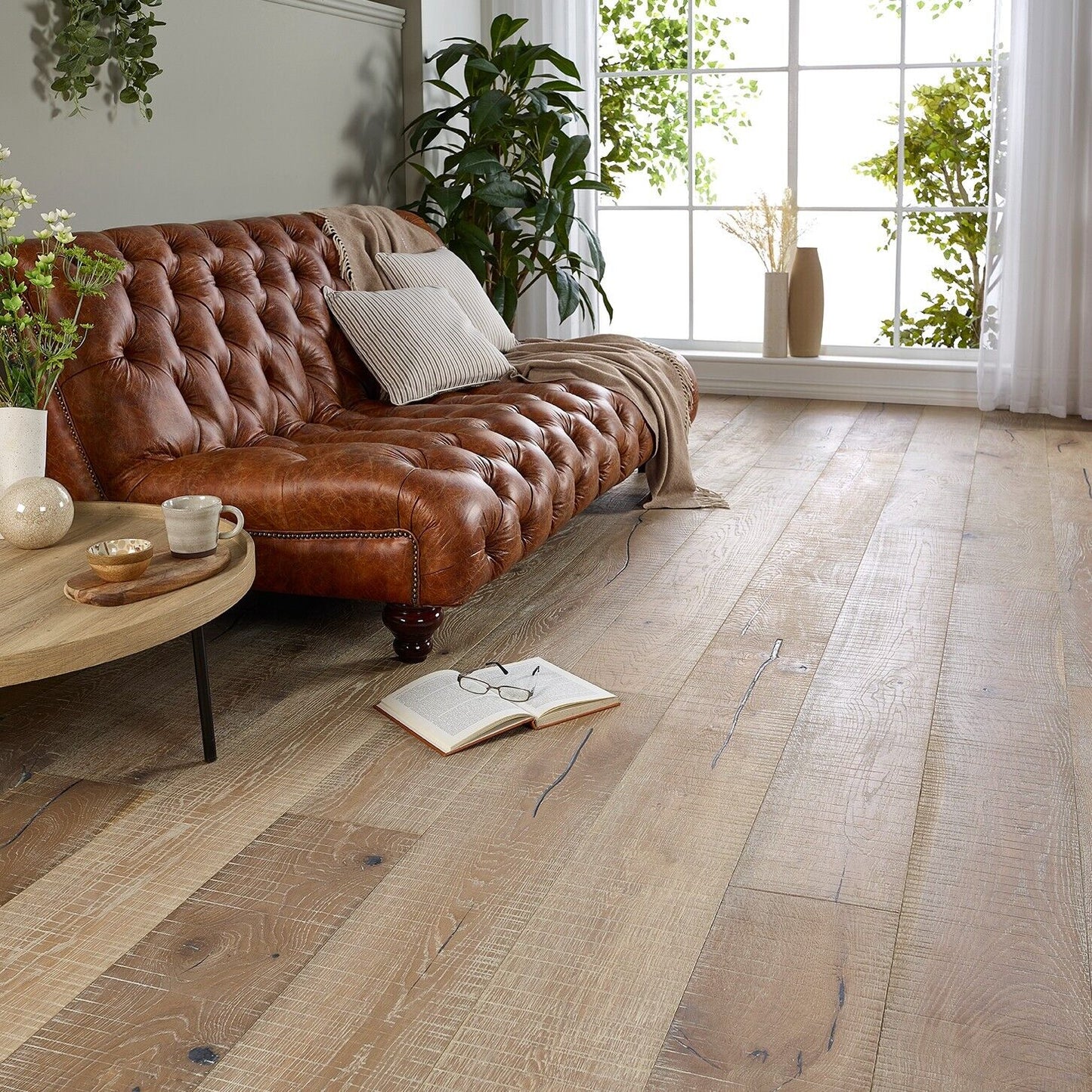 Lilypad Havana Distressed Engineered Wood Flooring