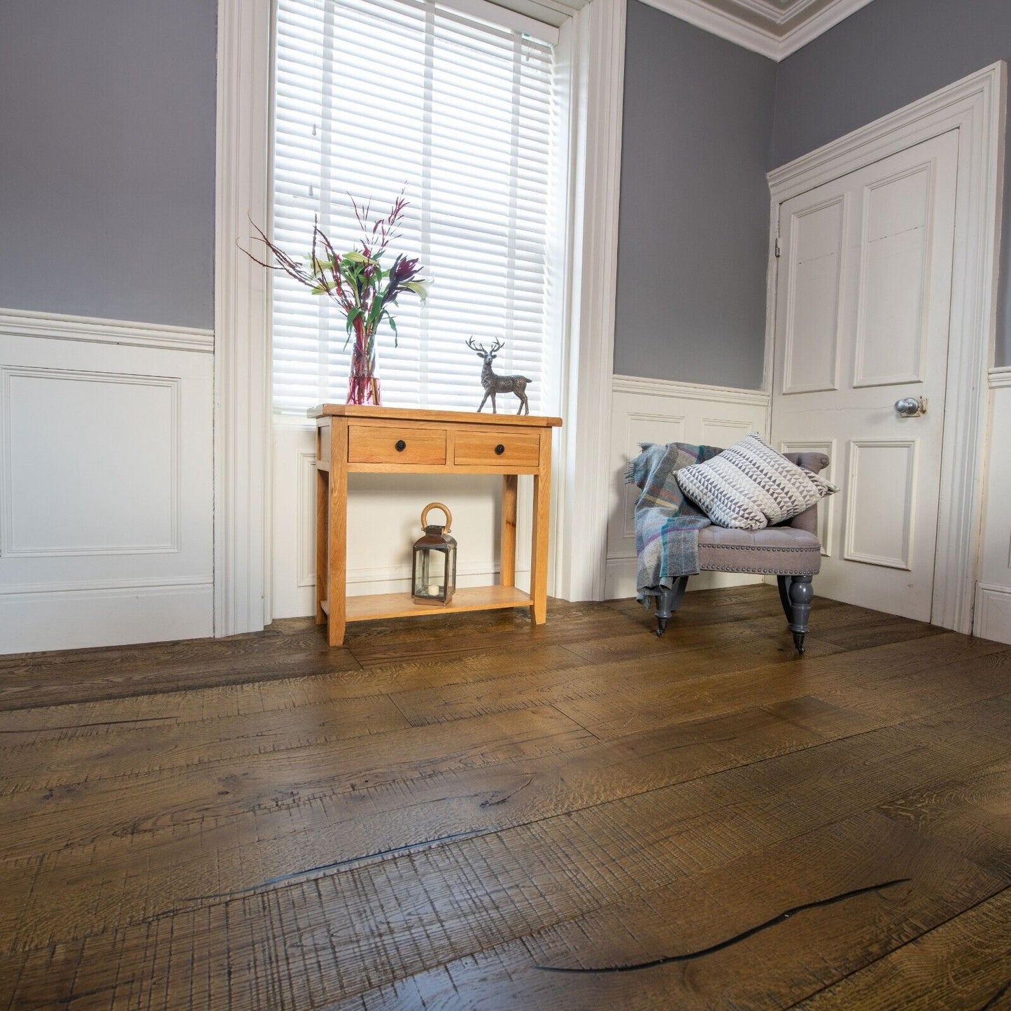 Lilypad Rustic Distressed Engineered Wood Flooring