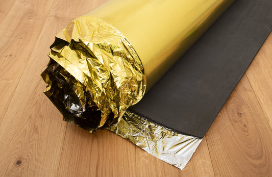 7mm - GOLD EVA Foam Laminate and Wood Flooring Underlay