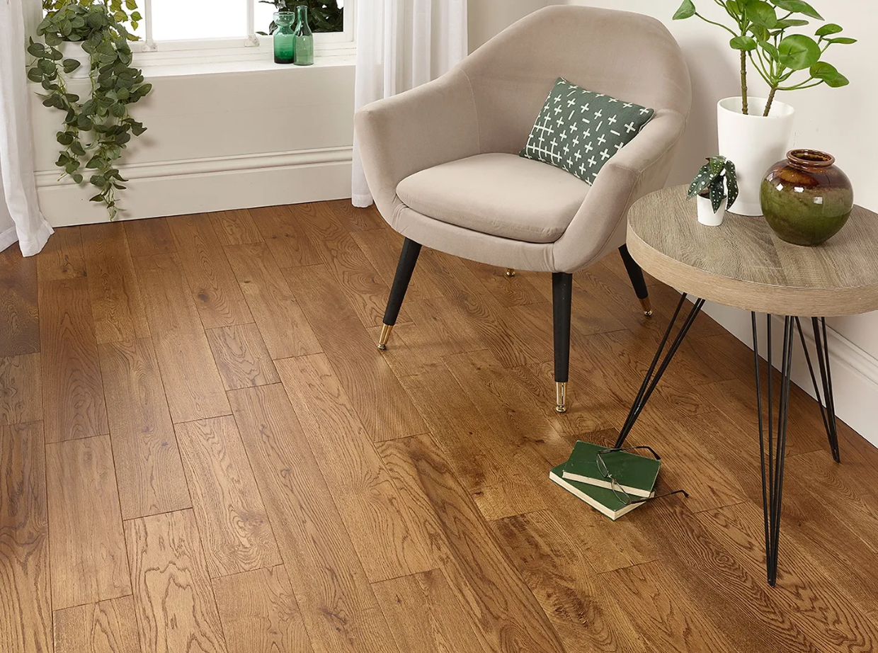 Ravencrest Amber Oak Solid Wood Flooring