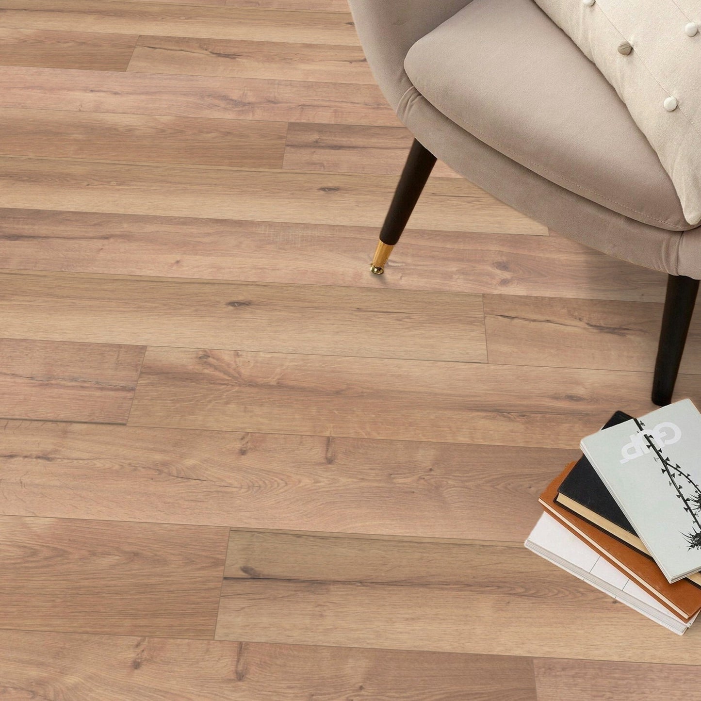 Waterproof Sandford Oak Plank - 8mm Click LVT Luxury Vinyl Tile