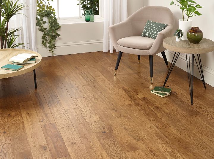 Ravencrest Amber Oak Solid Wood Flooring